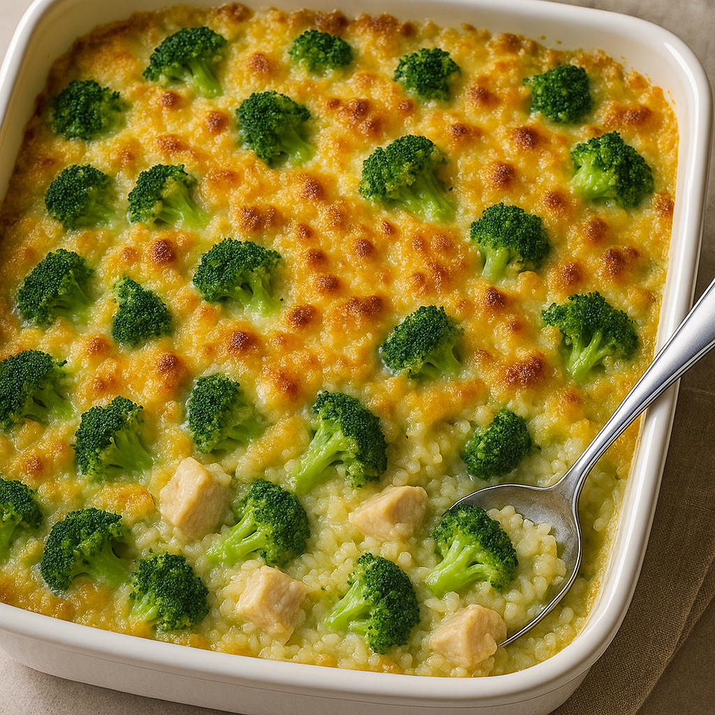 Cheesy Chicken & Broccoli Casserole – Top Casserole Recipe